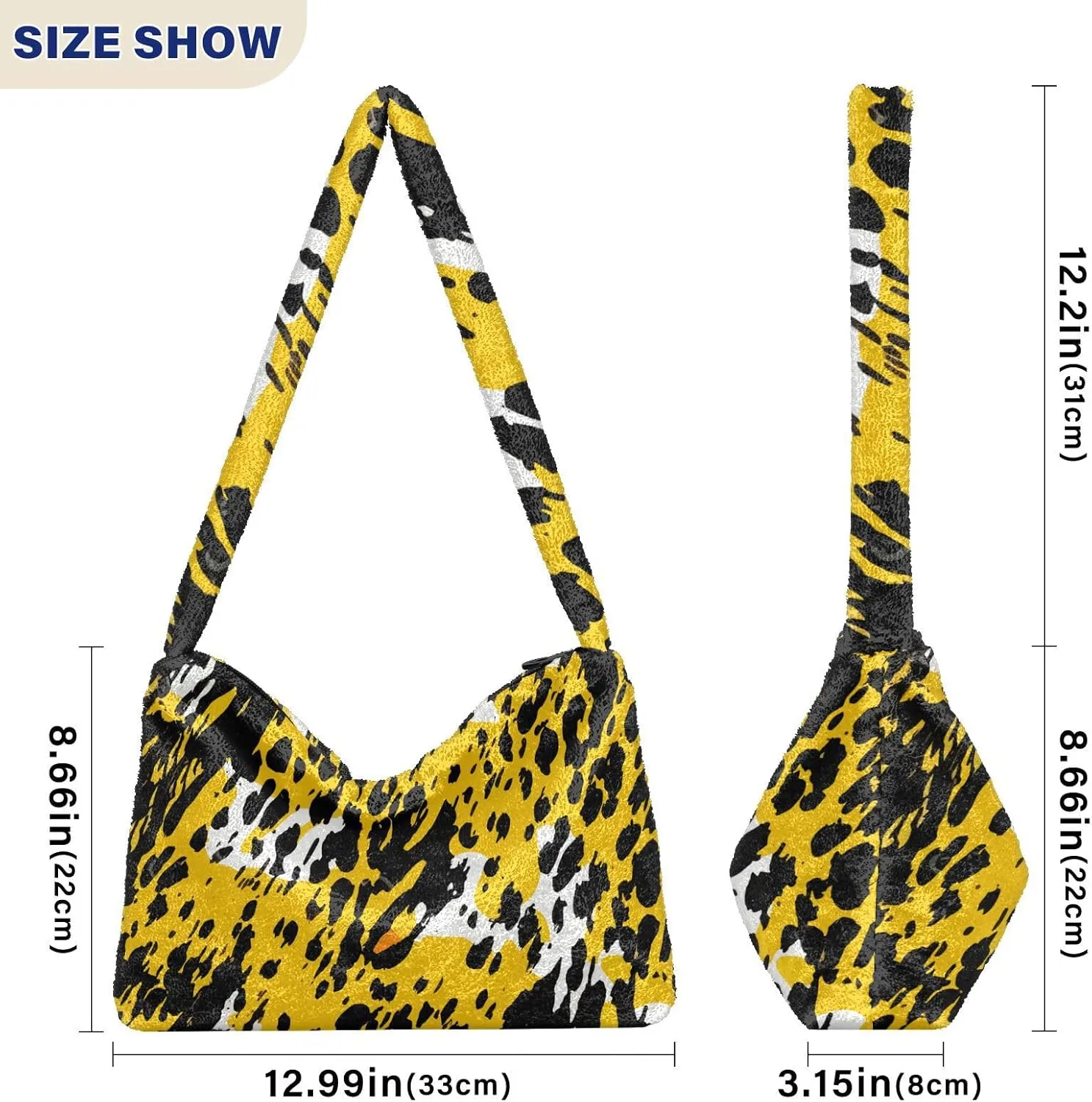 Hercules Puppy Lifting Weights Plush Shoulder Bag, Purse Handbag Shoulder Bag, Plush Tote Bag Women