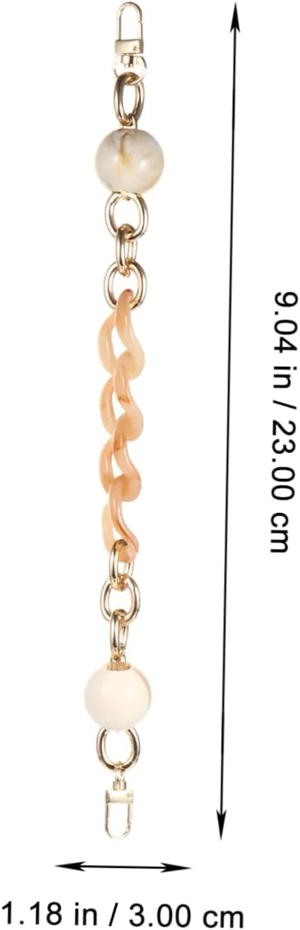 HOMSFOU Purse Chain Handbag Replacement Strap Attractive Chain Handbag Reasonable