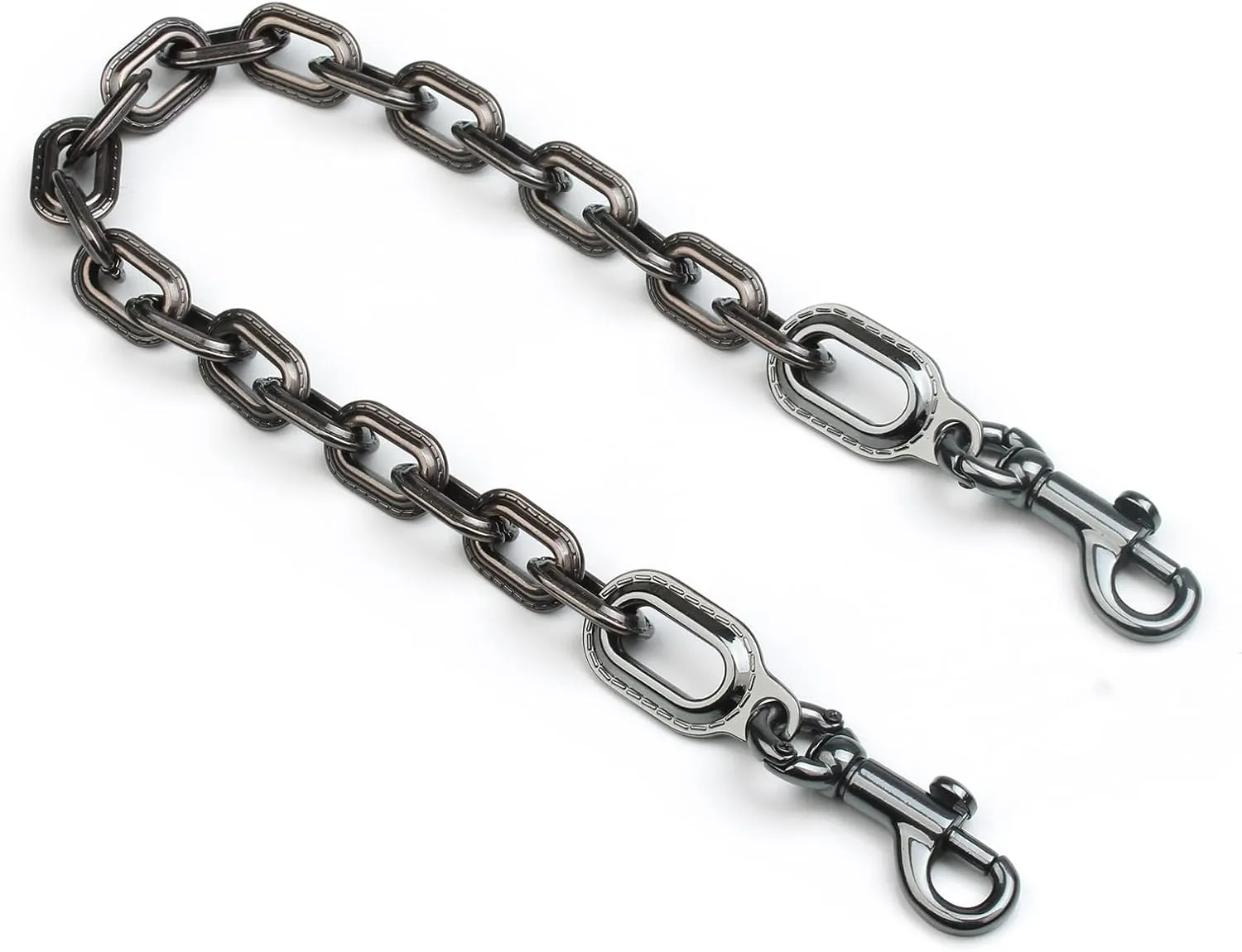 jiesinlov Purse Chain Strap Decorative Handbags Iron Chains with Metal Buckles Replacement for Shoulder Bags(16.5in)