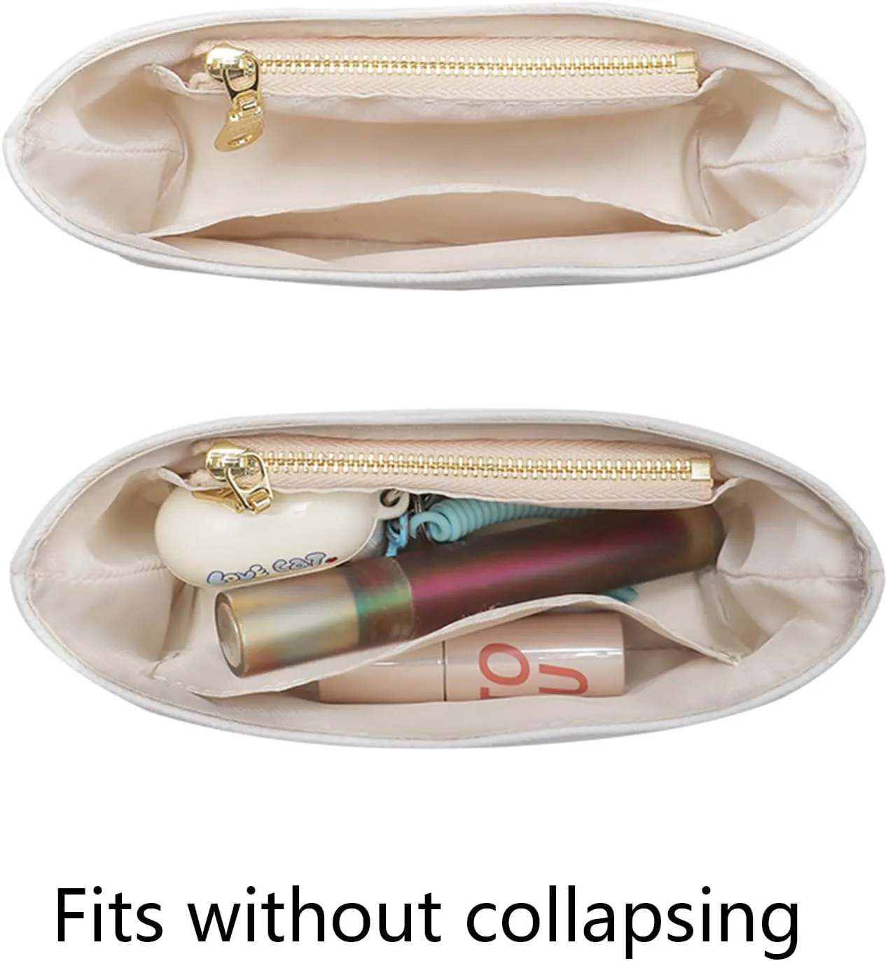 jiesinlov Purse Organizer Insert for Handbags,DuPont Paper Bag Organizers Suitable for Le Pliage Mini (Waterproof-Mini)