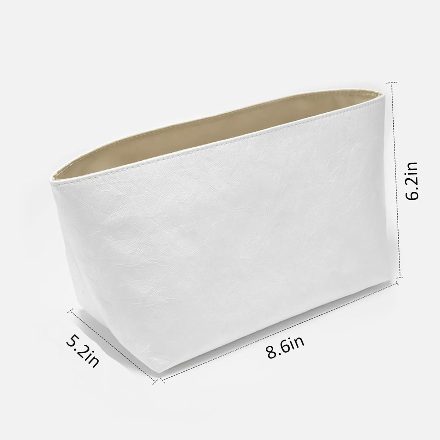 jiesinlov Purse Organizer Insert for Handbags,DuPont Paper Bag Organizers Suitable for Le Pliage Small (Waterproof-Small)