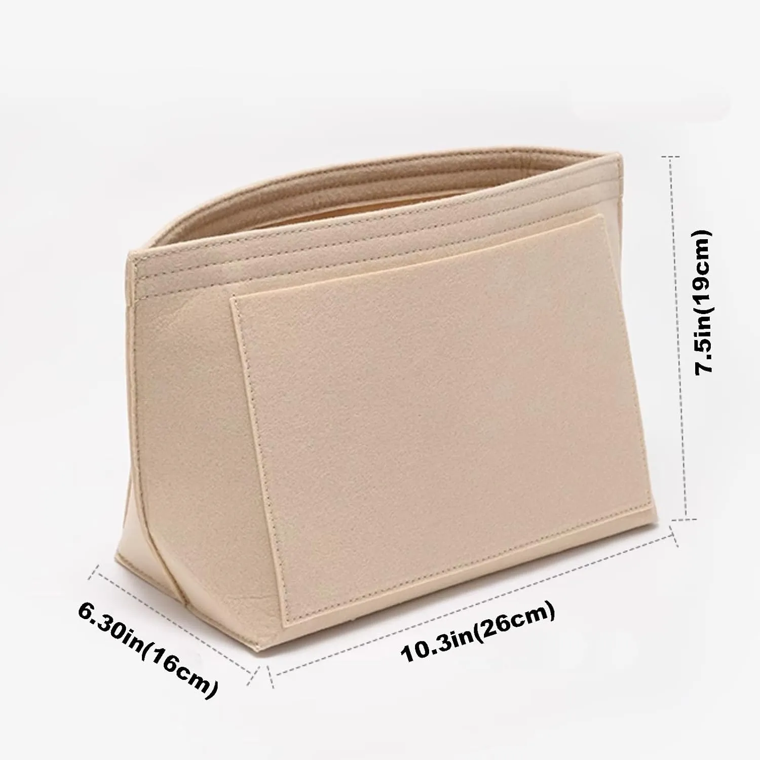 jiesinlov Purse Organizer Insert for Handbags,Felt Bag Organizers Suitable for Le Pliage Medium (Felt-Medium)