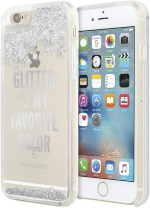 Kate Spade New York Clear Liquid Glitter Case for iPhone 6 / 6s - "Glitter is My Favorite Color"
