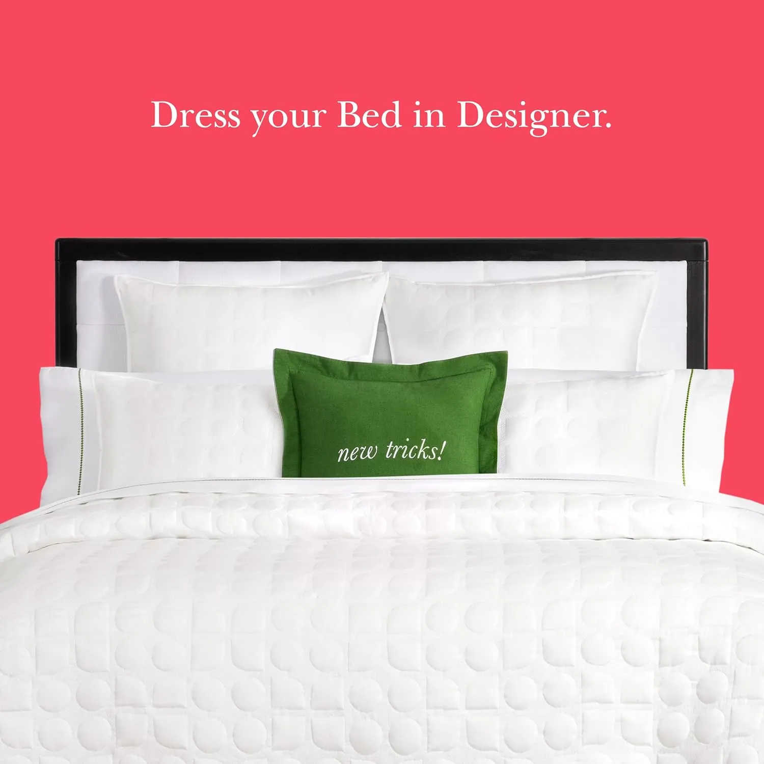 kate spade new york Noel Full/Queen Quilt Bedding Set, 200 Thread Count and 100% Cotton Cover, All Season 3 Piece Reversible Bedding Set, Machine Washable, Marshmallow