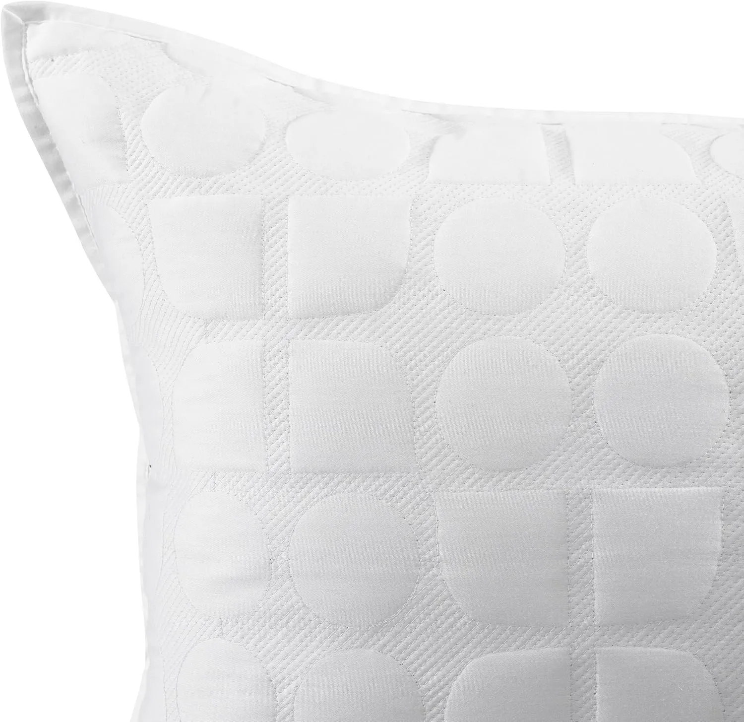 kate spade new york Noel Full/Queen Quilt Bedding Set, 200 Thread Count and 100% Cotton Cover, All Season 3 Piece Reversible Bedding Set, Machine Washable, Marshmallow