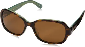 Kate Spade New York Women's Akira Polarized Rectangular Sunglasses
