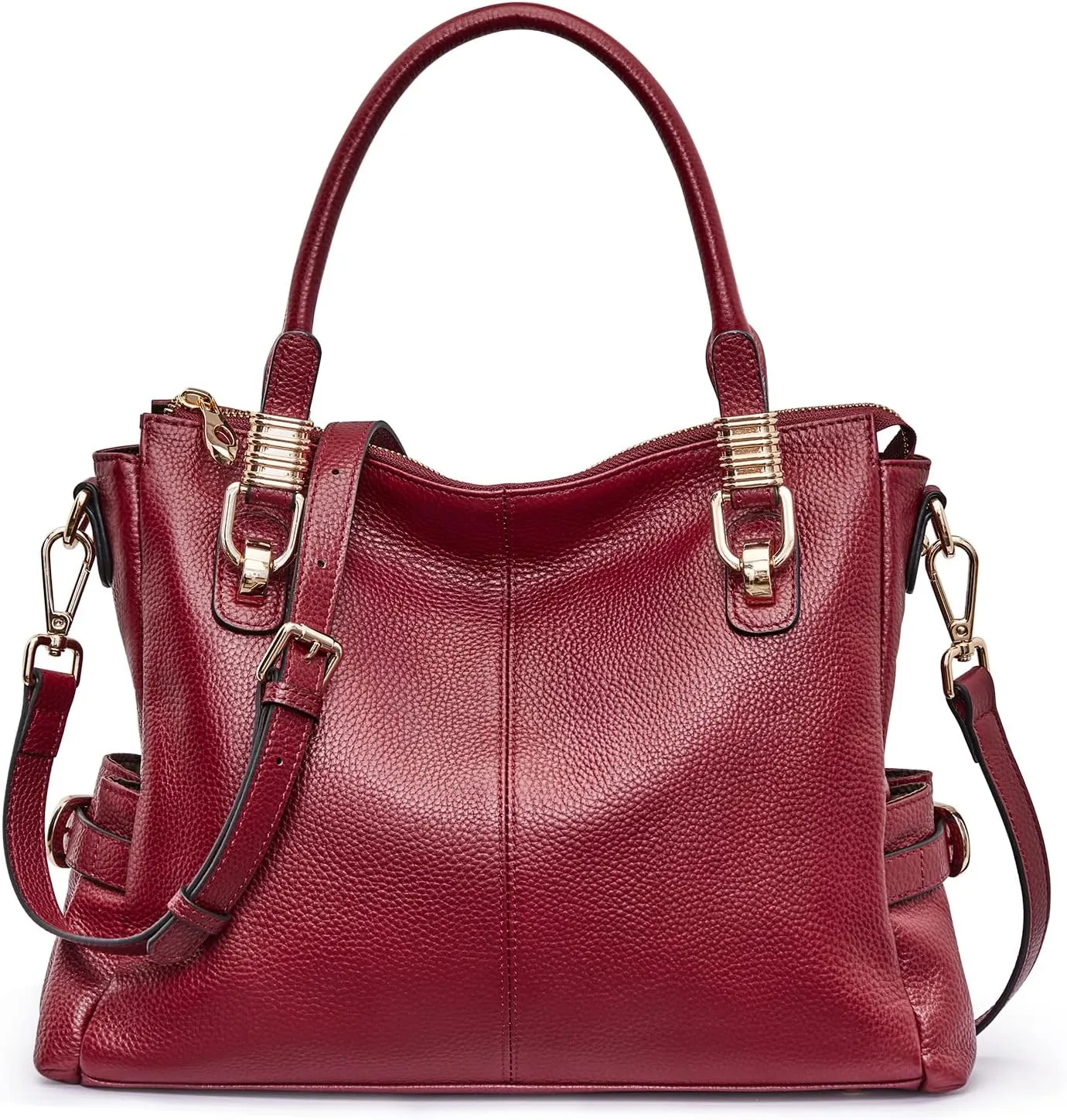 Kattee Soft Women Genuine Leather Purses and Handbags Satchel Tote Shoulder Bag