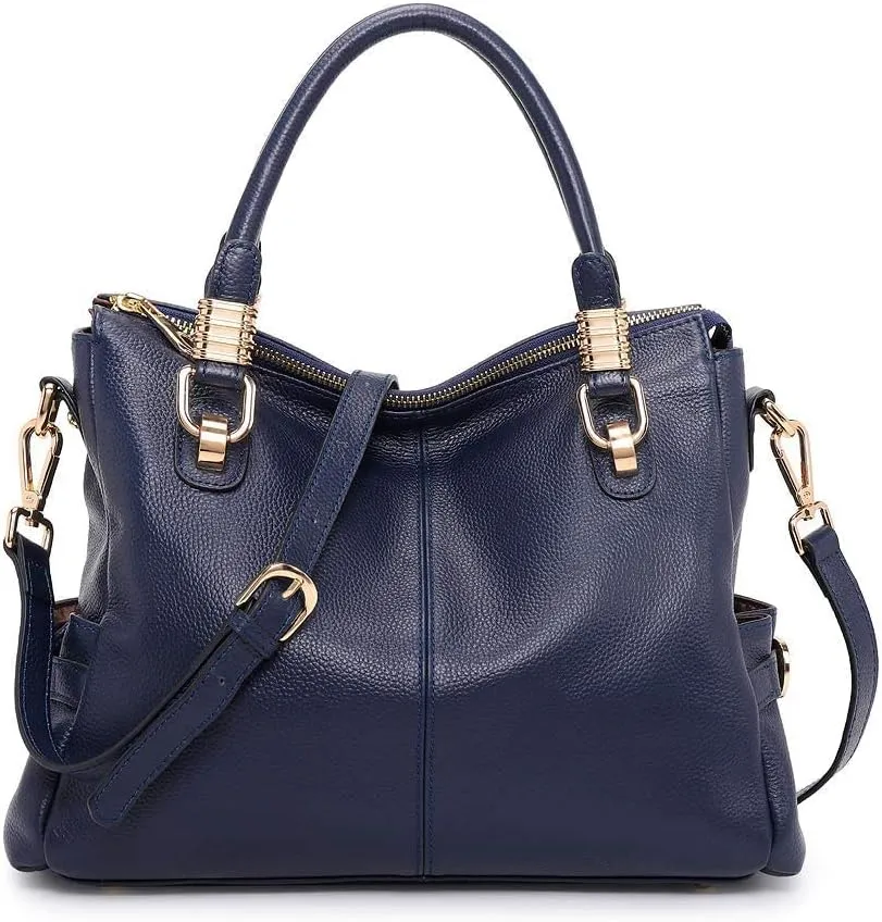 Kattee Soft Women Genuine Leather Purses and Handbags Satchel Tote Shoulder Bag