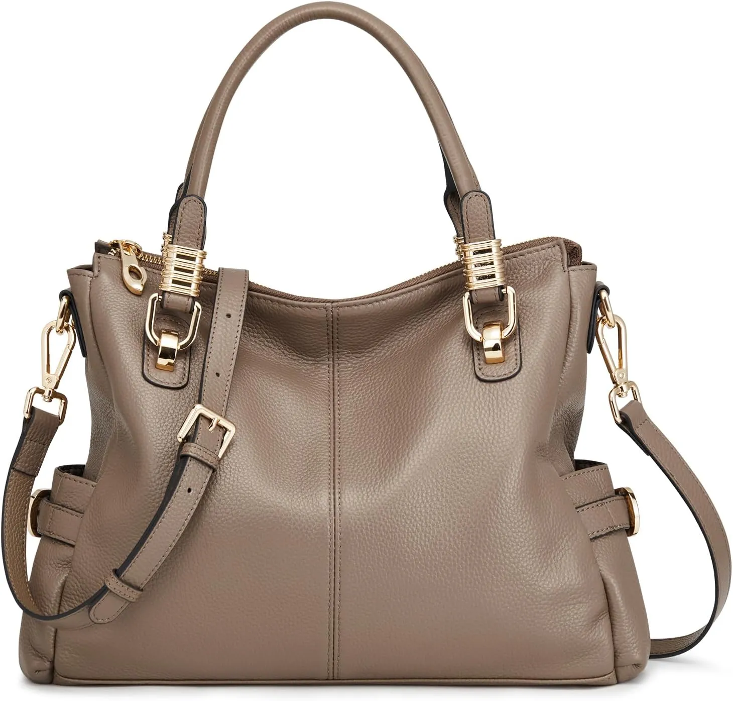 Kattee Soft Women Genuine Leather Purses and Handbags Satchel Tote Shoulder Bag
