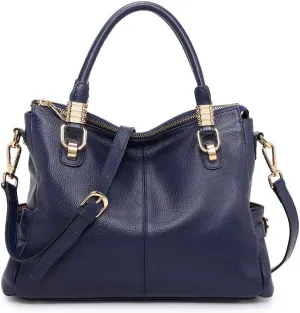 Kattee Soft Women Genuine Leather Purses and Handbags Satchel Tote Shoulder Bag