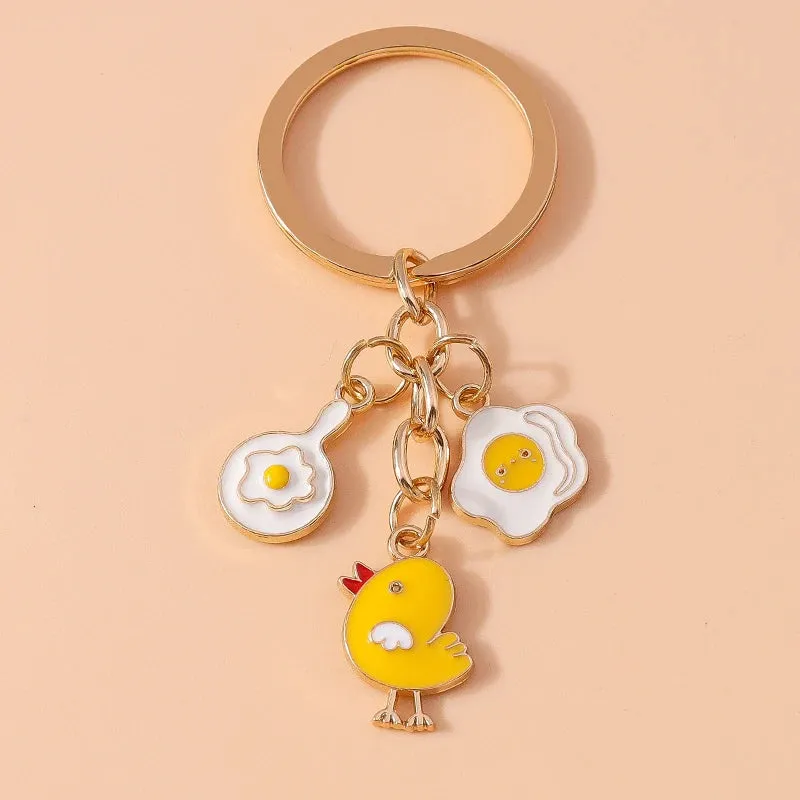 Kawaii Unicorn Horse Enamel Keychain 🦄✨ | Cute Metal Key Ring Pendant for Women & Girls | Perfect DIY Gift for Handbags & Car Keys 🎁💕