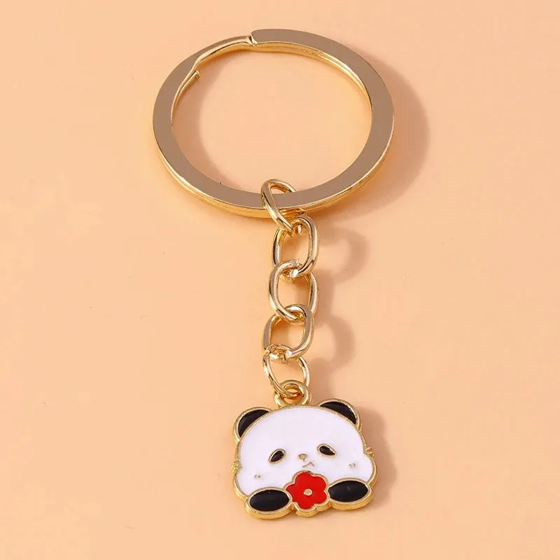 Kawaii Unicorn Horse Enamel Keychain 🦄✨ | Cute Metal Key Ring Pendant for Women & Girls | Perfect DIY Gift for Handbags & Car Keys 🎁💕