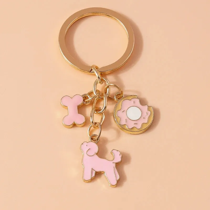 Kawaii Unicorn Horse Enamel Keychain 🦄✨ | Cute Metal Key Ring Pendant for Women & Girls | Perfect DIY Gift for Handbags & Car Keys 🎁💕