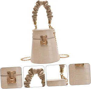 KESYOO 1Pc Fashion Alligator Pattern Crossbody Bag for Women Versatile Bucket Style Purse for Storage for Beach Party Shopping and Dating Unique and Distinctive