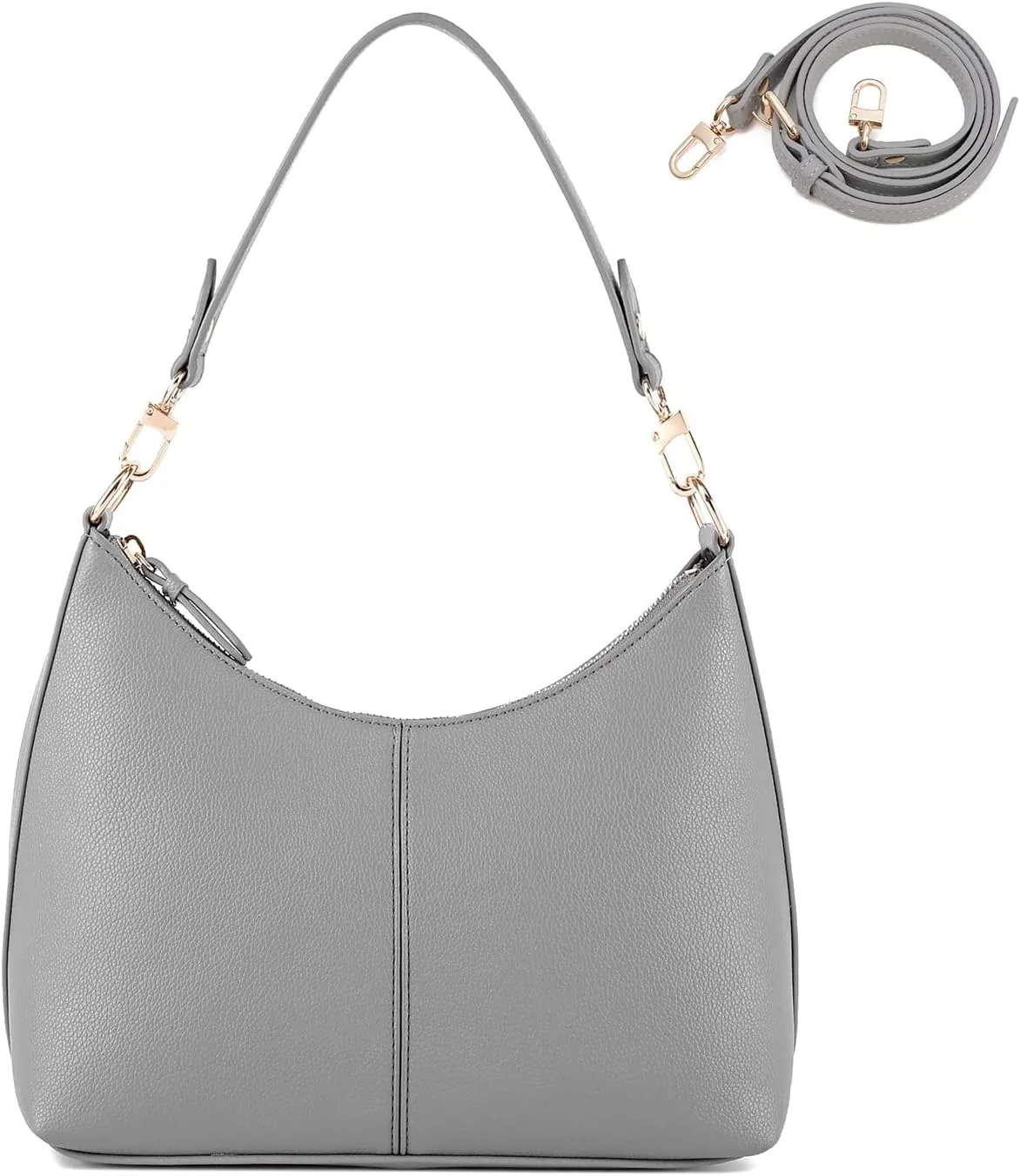 Keyli Small Shoulder Handbags for Women Mini Purse Waterproof Soft Leather Crossbody Bags for Work Shopping Travel