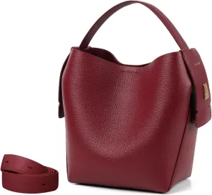 LA FESTIN Small Purse Genuine Leather Bags for Women: Shoulder Handbags Crossbody Bag