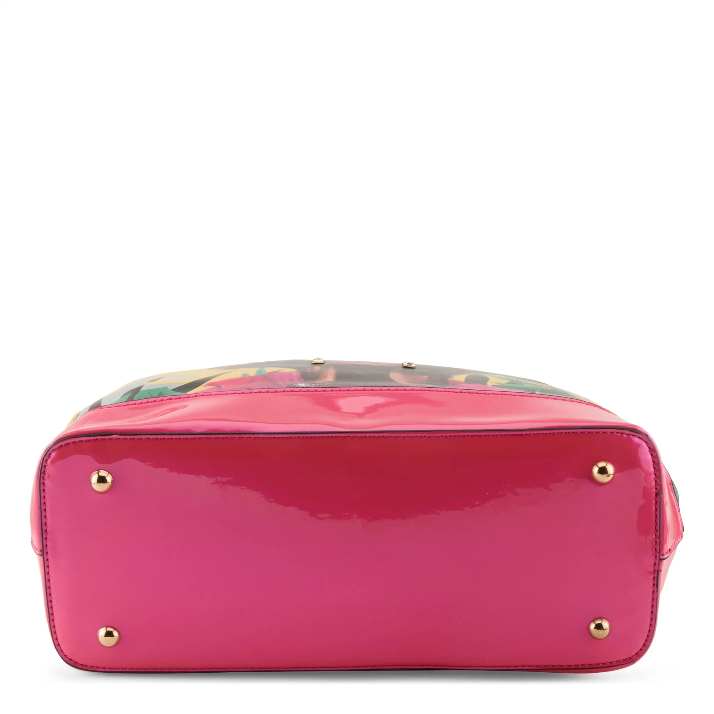 La Philipe Butterfly Fly Handbag Oval Women’s Pu Leather Yellow Lp1027 12