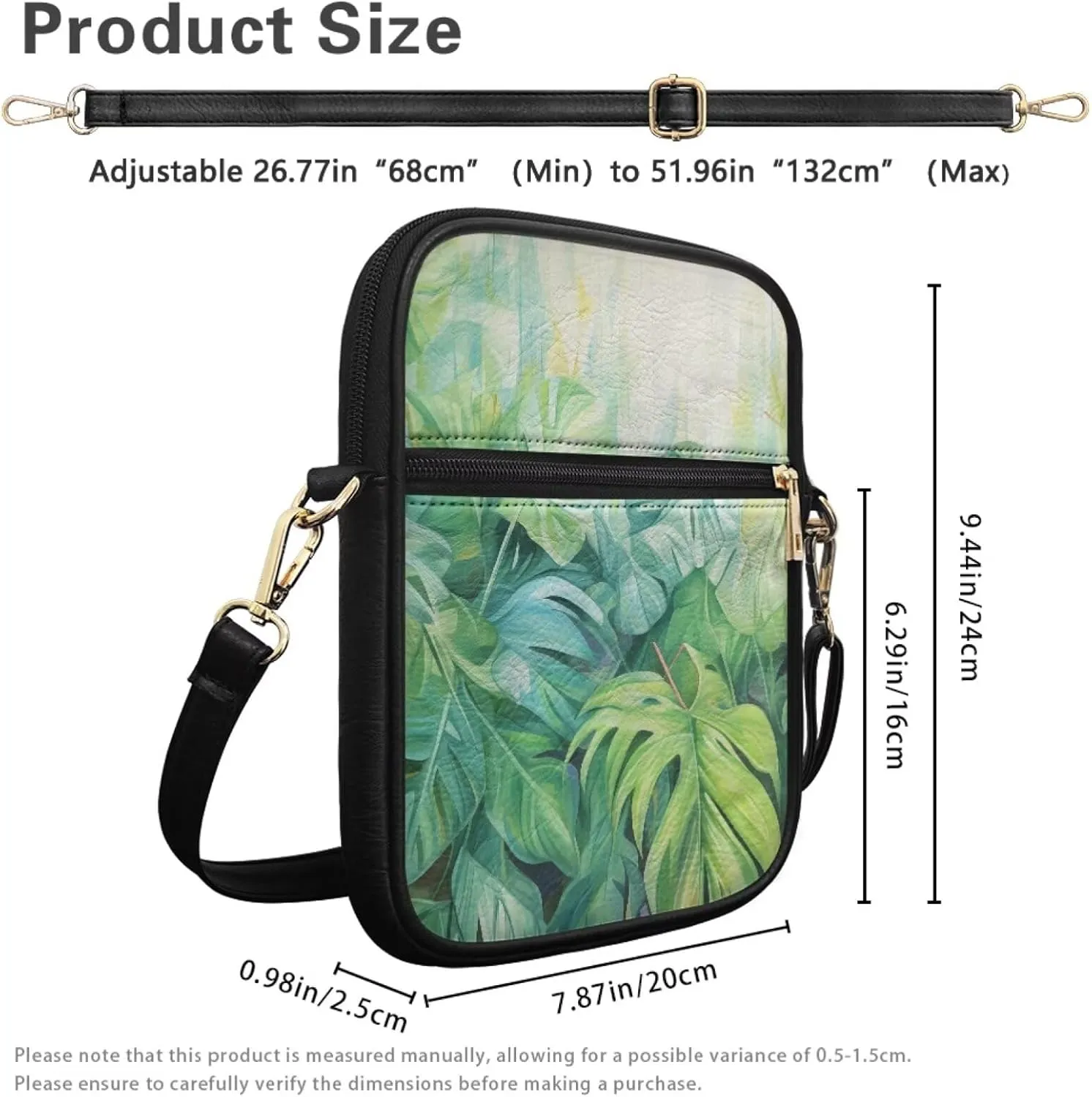 Leather Small Crossbody Bags for Women Cross Body Shoulder Purse Trendy Crossbody Phone Purses Handbags