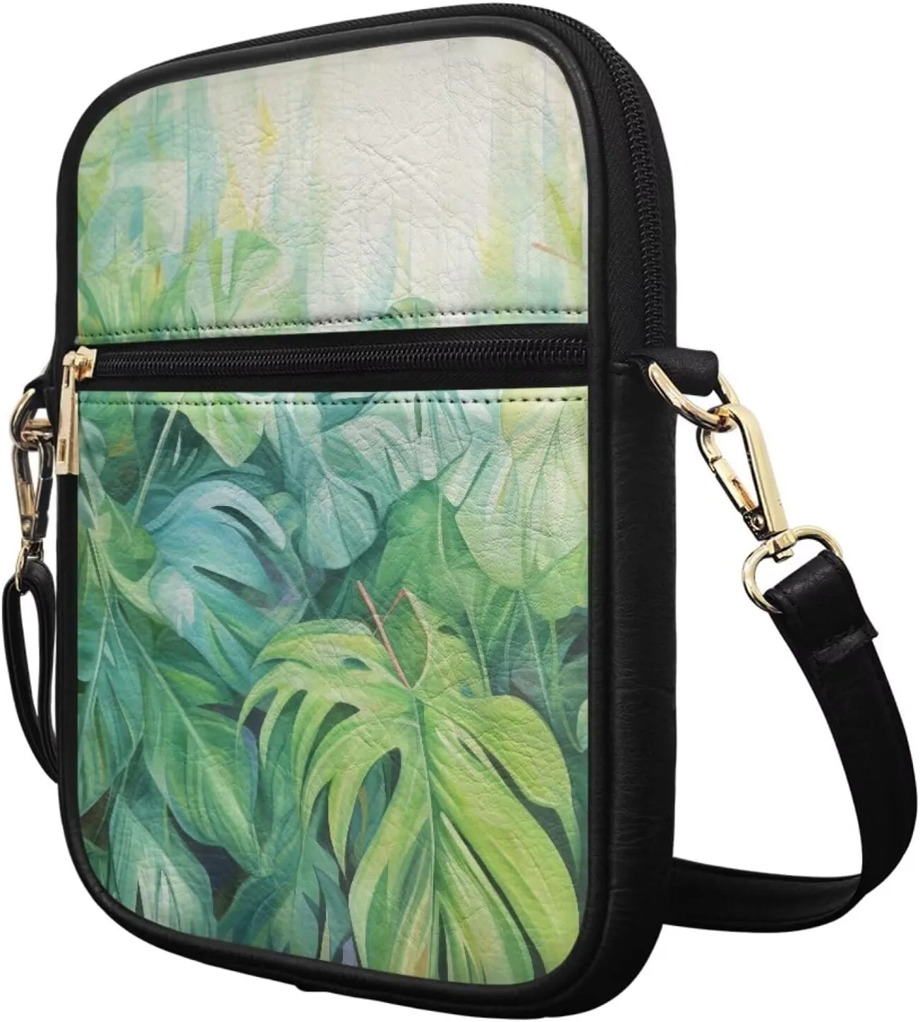 Leather Small Crossbody Bags for Women Cross Body Shoulder Purse Trendy Crossbody Phone Purses Handbags