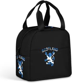 Lion Rampant Scotland Scottish Insulated Meal Tote Bag Portable Lunch Box Container Food Handbags for Men Women