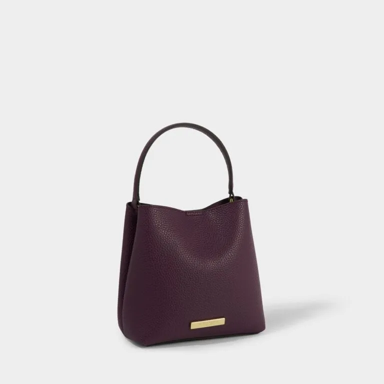 Lucie Crossbody- Plum