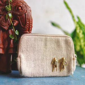 Mini Jute pouch