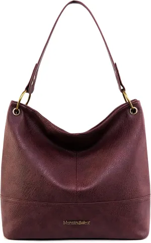 Montana West Purses for Women Hobo Shoulder Handbags with Zipper