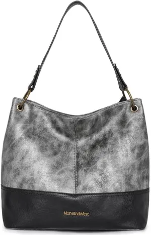 Montana West Purses for Women Hobo Shoulder Handbags with Zipper