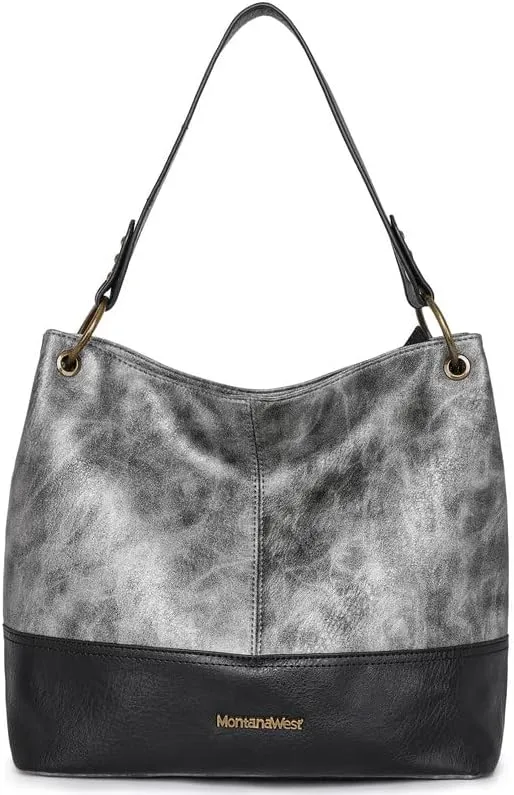 Montana West Purses for Women Hobo Shoulder Handbags with Zipper