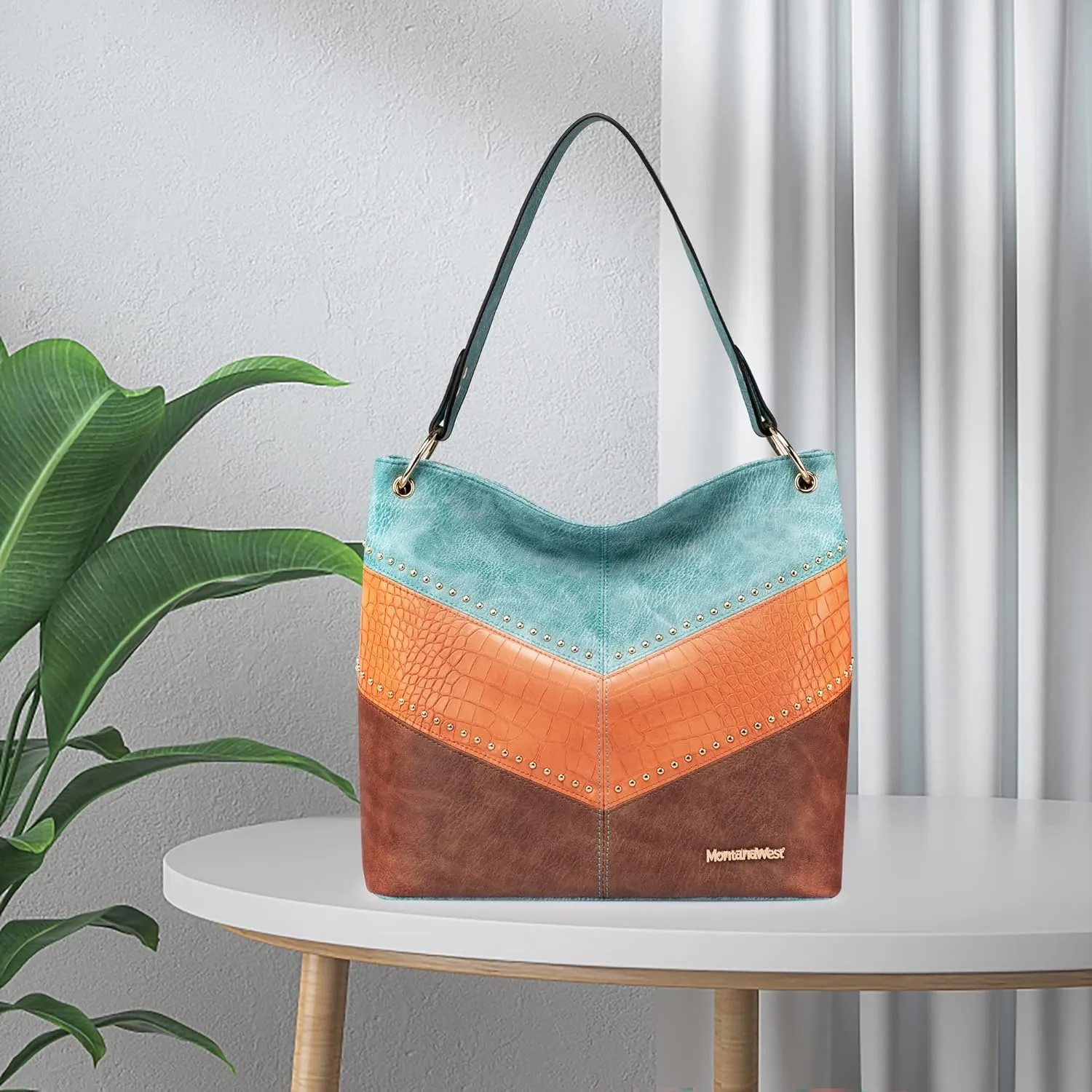 Montana West Purses for Women Hobo Shoulder Handbags with Zipper