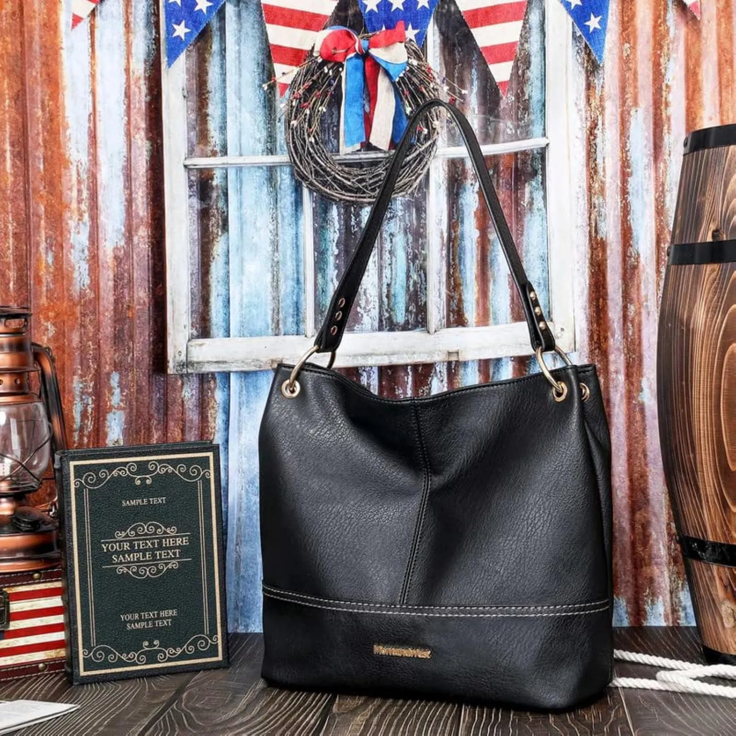 Montana West Purses for Women Hobo Shoulder Handbags with Zipper