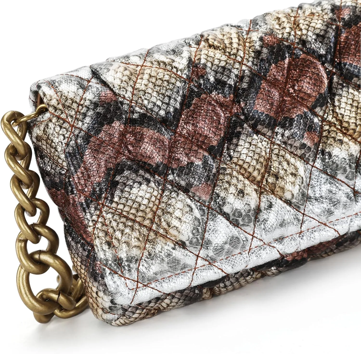 Montana West Quilted Handbags for Women Crossbody Bags Trendy Small Purses and Top Handle Handbags