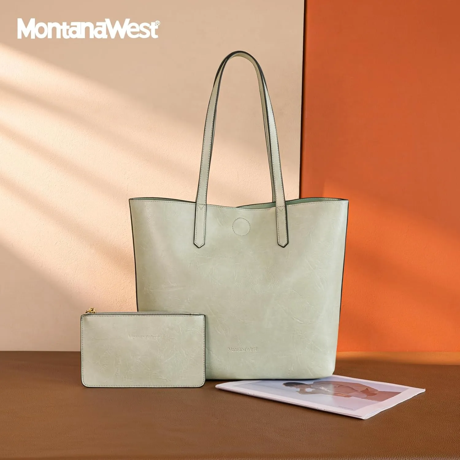 Montana West Tote Bag for Women Top Handle Purses and Handbags Soft Hobo