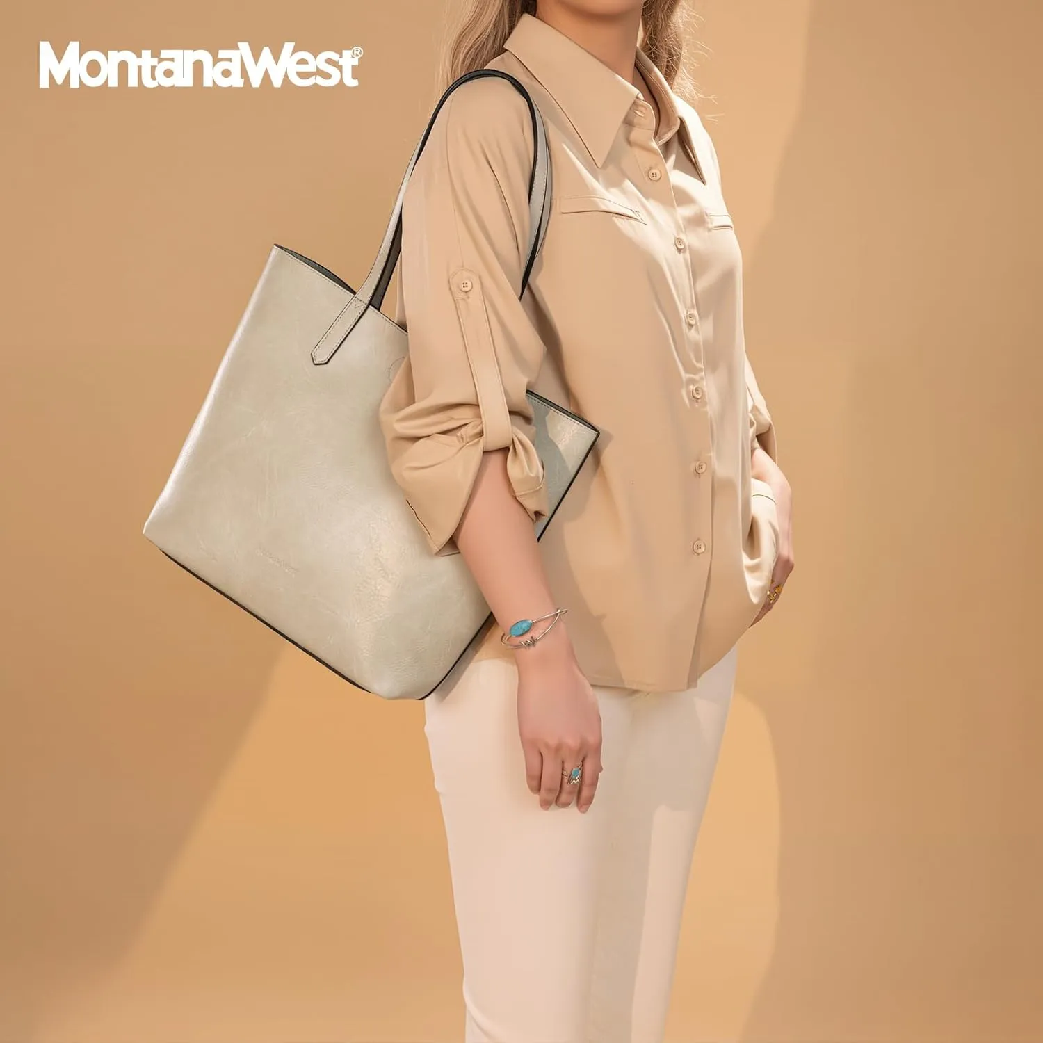 Montana West Tote Bag for Women Top Handle Purses and Handbags Soft Hobo