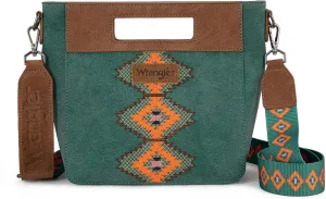 Montana West x Wrangler Canvas Tote Bag for Women & Crossbody Purses for Women Satchel Top-handle Handbags