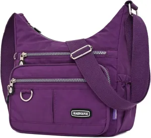 NOTAG Crossbody Bags for Women Multi-Pocket Casual Shoulder Handbags Lightweight Waterproof Purses and Handbags