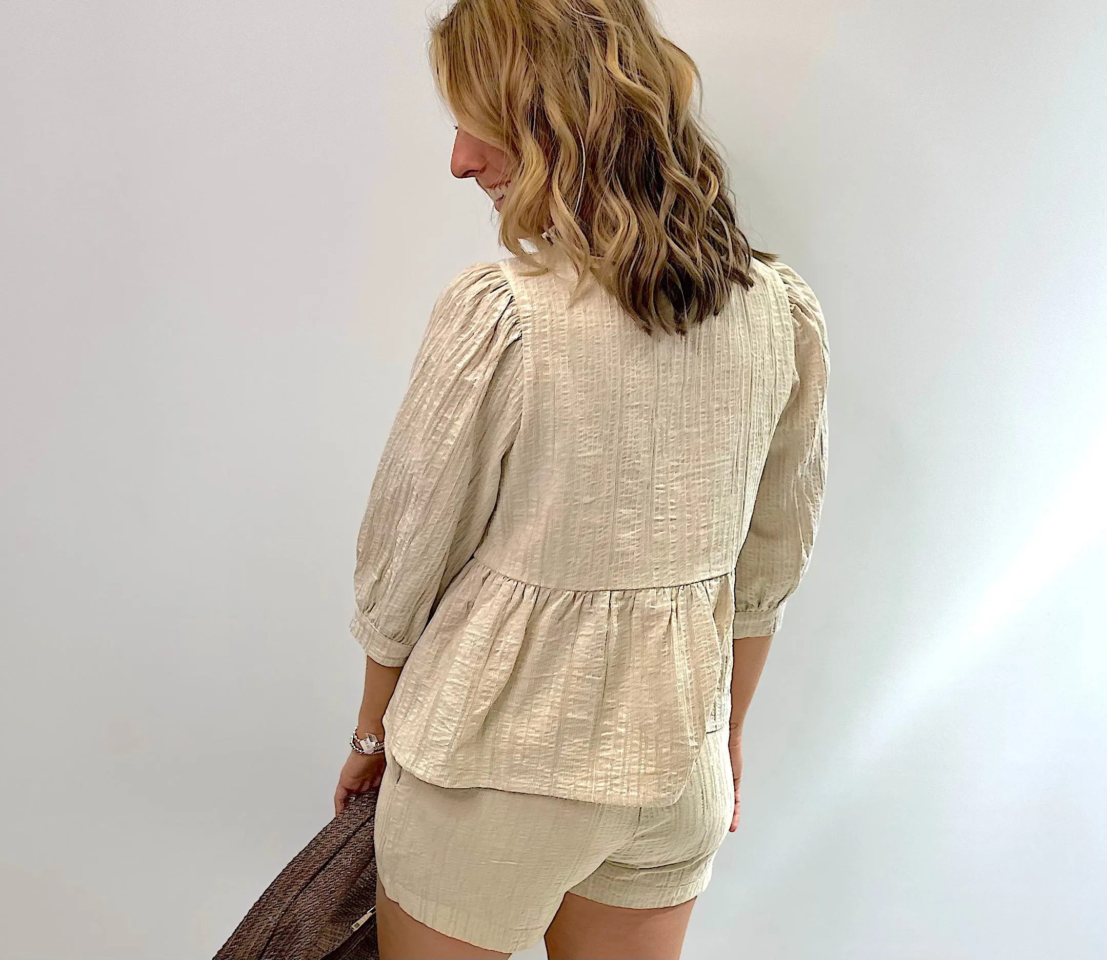 Nova Pleat Blouse