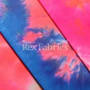 Nylon Tricot Tie Dye