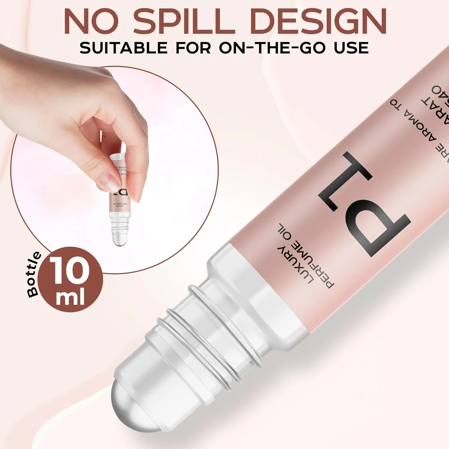 Perfume Oil Impression Roll-on Bottle (1 Pack, Similiar to Bac Rouge 540)