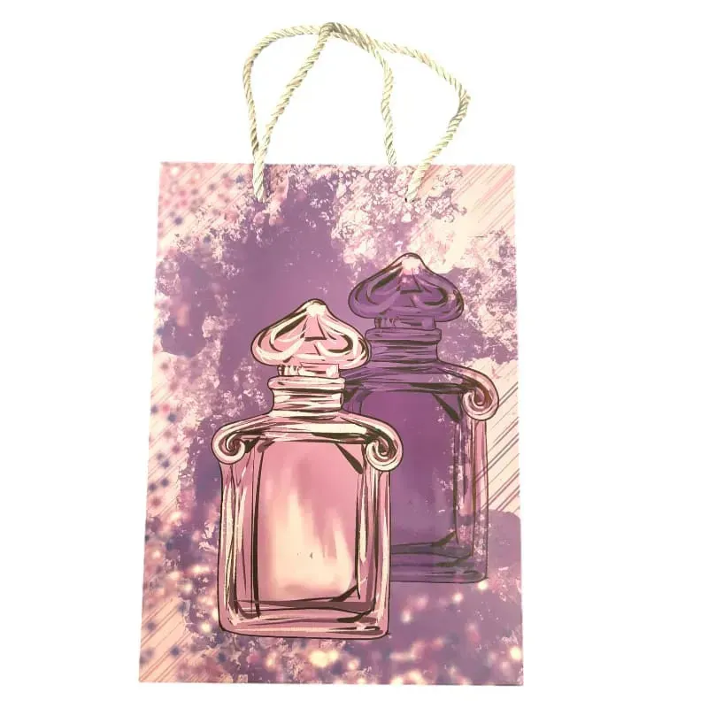 Perfume Themed Paper Gift Bag