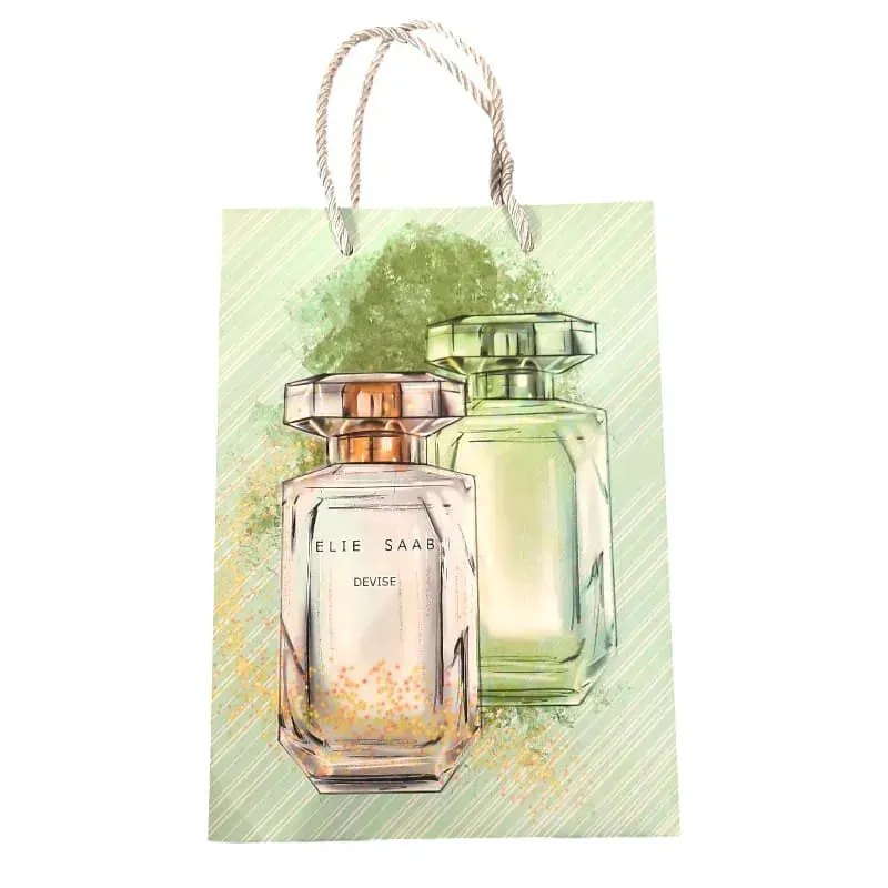 Perfume Themed Paper Gift Bag