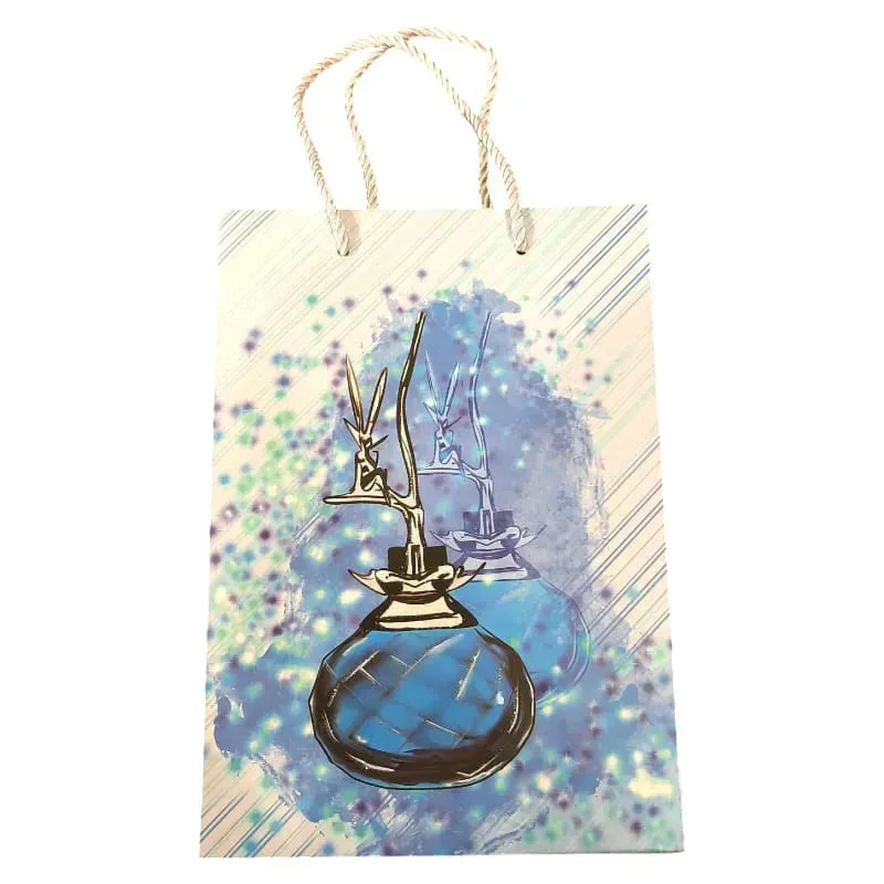 Perfume Themed Paper Gift Bag