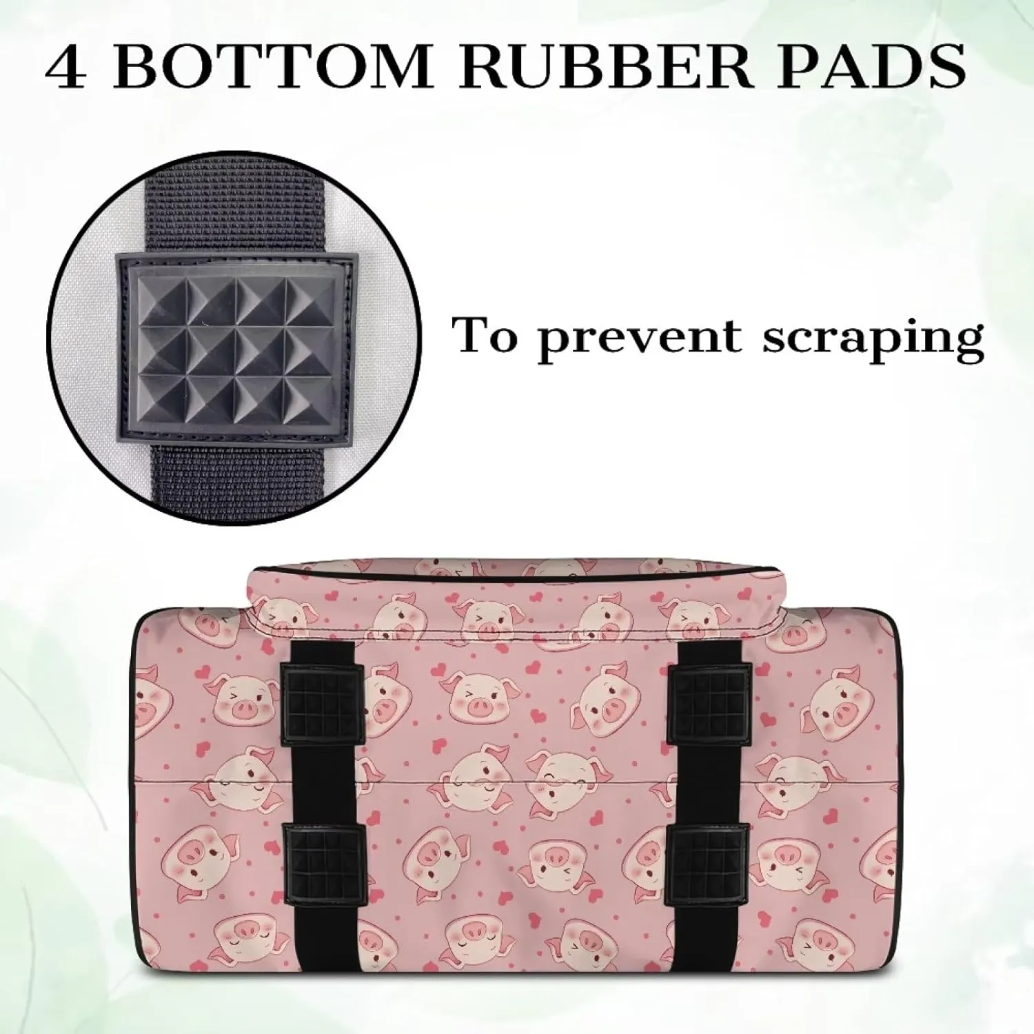 Pink Pig Sewing Machine Carrier Tote Bag for Sewing Machine Portable Sewing Case with Multiple Storage Pockets, Household Sewing Machine Handbags for Most Singer, Brother