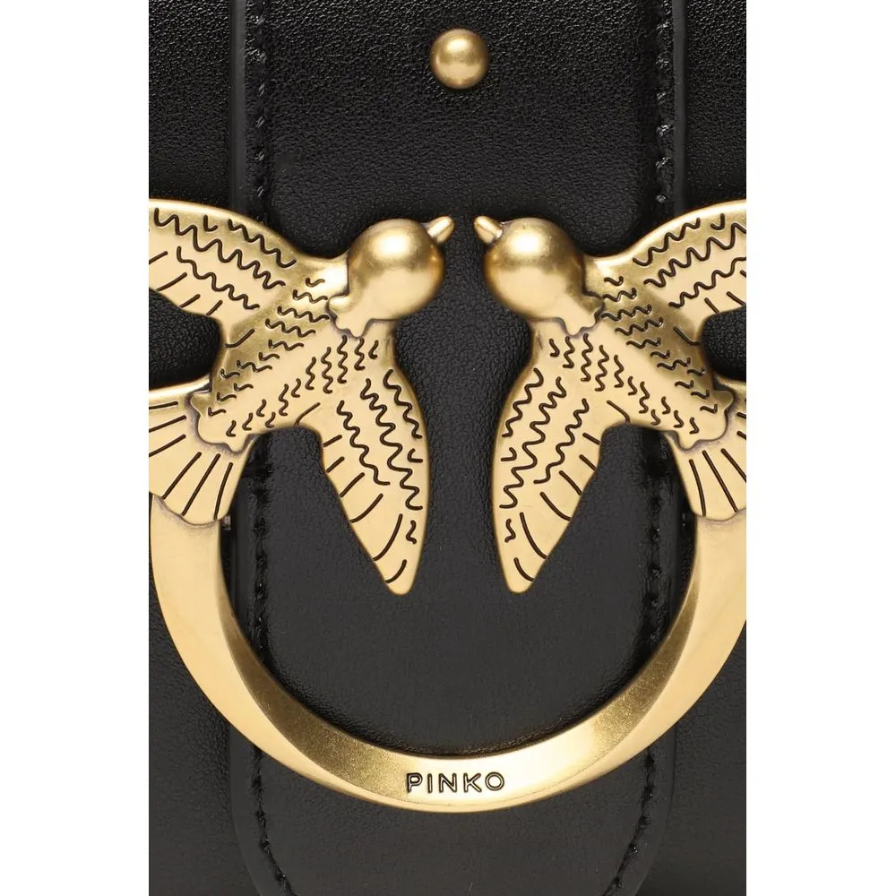 PINKO Bicolor Polyester Handbag