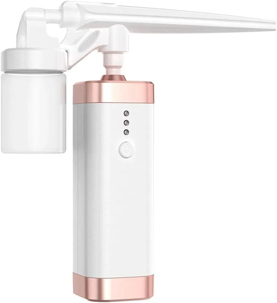 Pistro Portable Cordless 50ml Nano Facial Sprayer Rechargeable USB Travel Size Mini Handheld Electric Sprayer for Skin Care