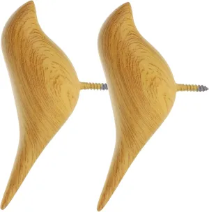 PRETYZOOM Unique Bird-Shape Resin Hooks Decorative Wall Hooks Multipurpose Home Hangers Easy to Install for Coats Scarves Handbags