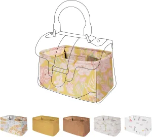 Purse Organizer Insert For Saigon mini/PM/MM Bags, Lightweight Bag Shaper, Soft Women Luxury Handbag Tote Inner Bag (Saigon mini 20,Rebirth)