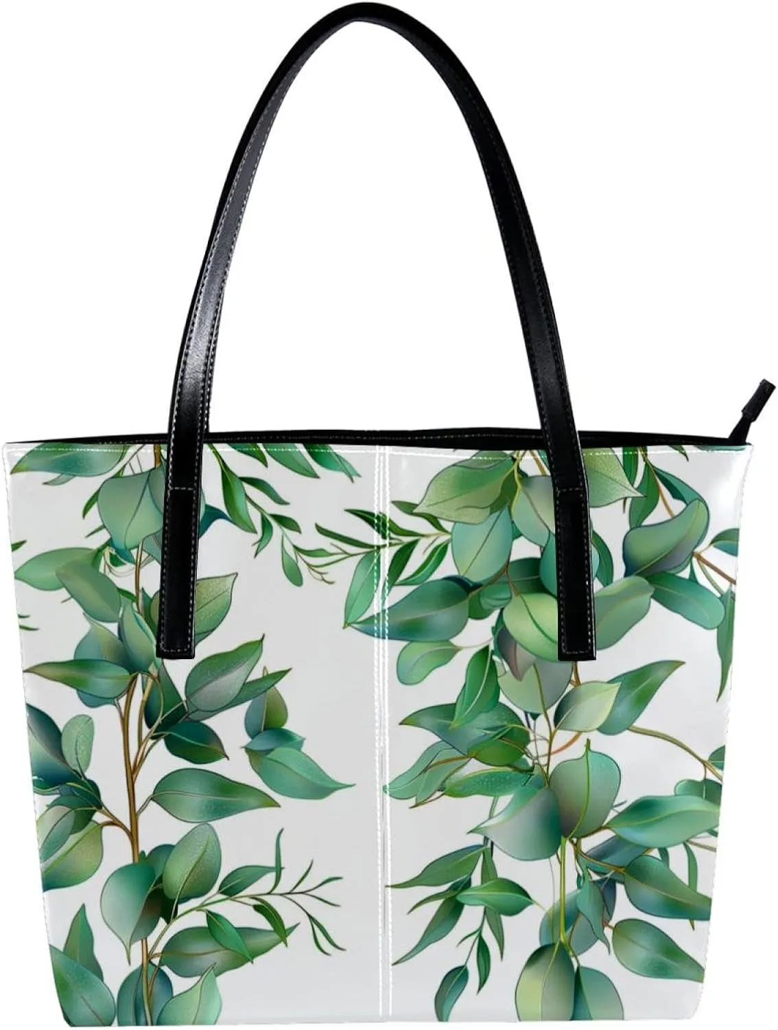 Purses for Women,Tote Bag Aesthetic,Women's Tote Handbags,Branch Green Leaf