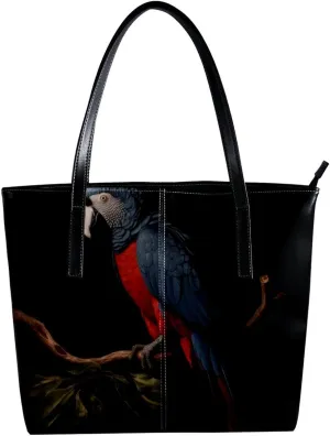 Purses for Women,Tote Bag Aesthetic,Women's Tote Handbags,Parrot Animal Bird Pattern