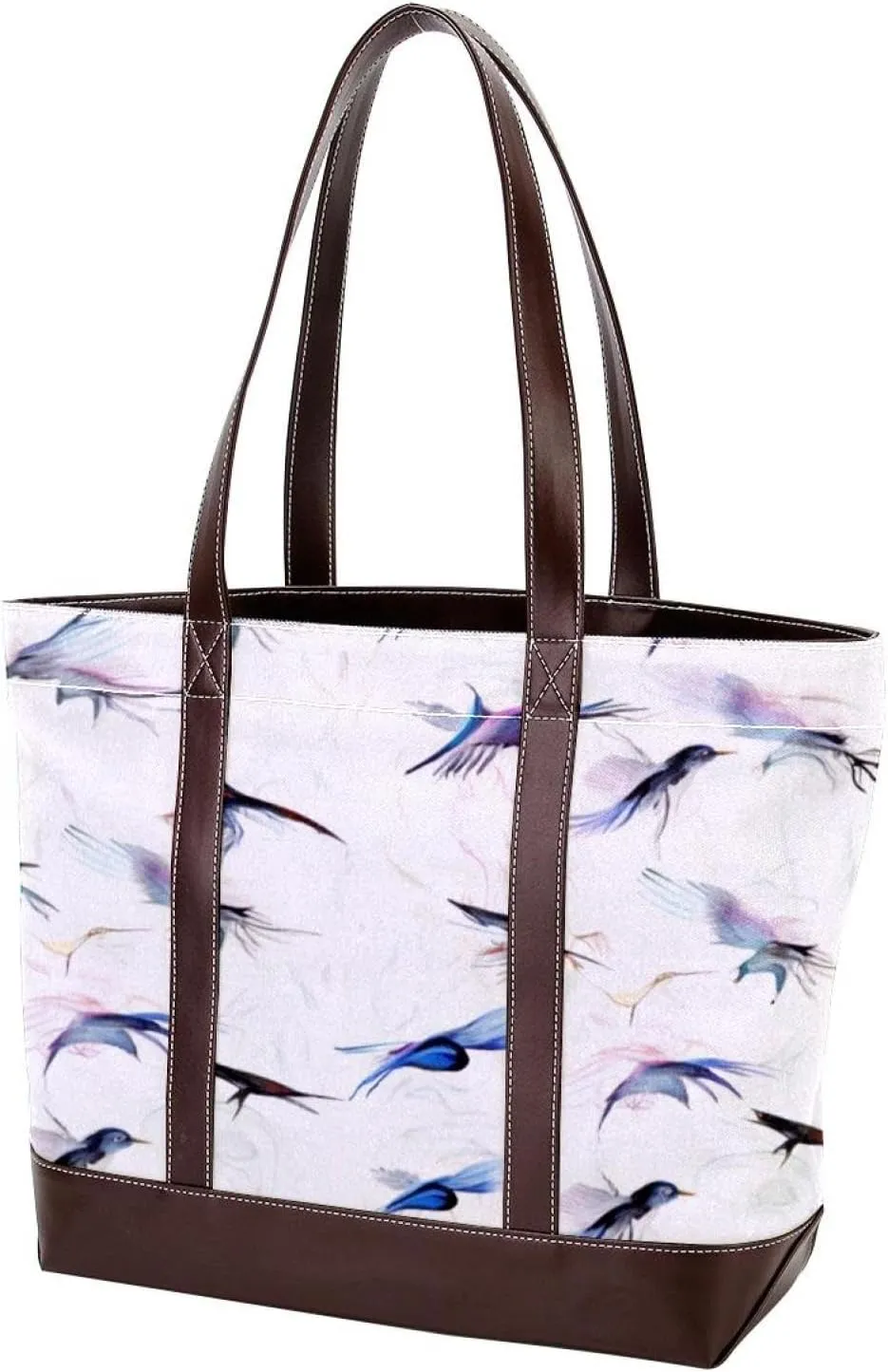 Purses for Women,Tote Bag for Women,Handbags for Women,Animal Art Floral Crane